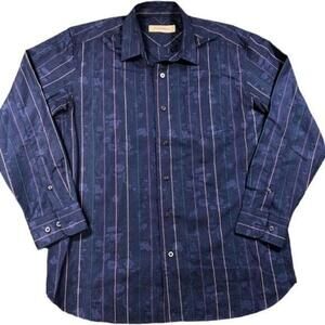 Tommy Bahama‎ Printed Blue/ Purple long sleeve Size XL